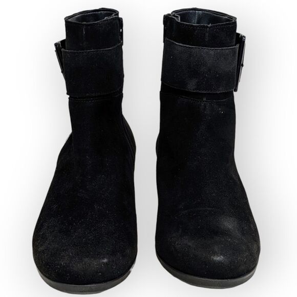 NEW Mephisto Women's Gianina Black Velcalf Suede Premium Boot Size 6 $399 retail - Picture 1 of 11